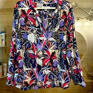 TOMMY BAHAMA gauze size large tunic top!